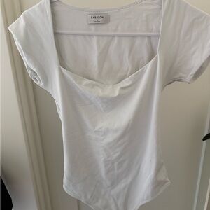 Babaton White Women's bodysuit
